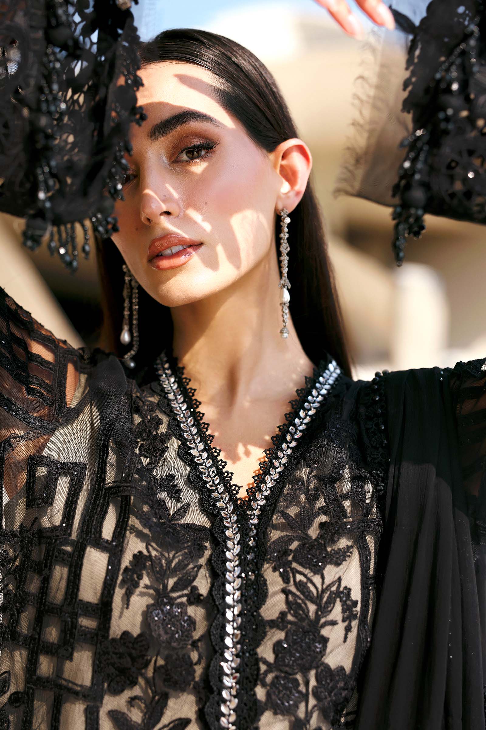 Maria B luxury Lawn 2026=07b Aangan | the Essence of Lawn & Chiffon