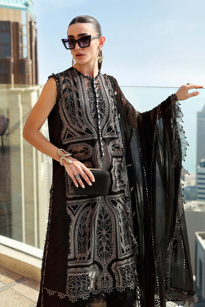 Maria B luxury Lawn 2026=08b Aangan | the Essence of Lawn & Chiffon