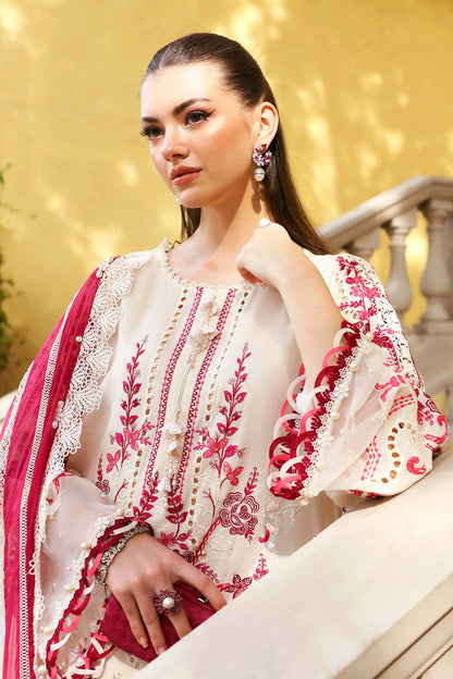 Maria B luxury Lawn 2026=09a Aangan | the Essence of Lawn & Chiffon