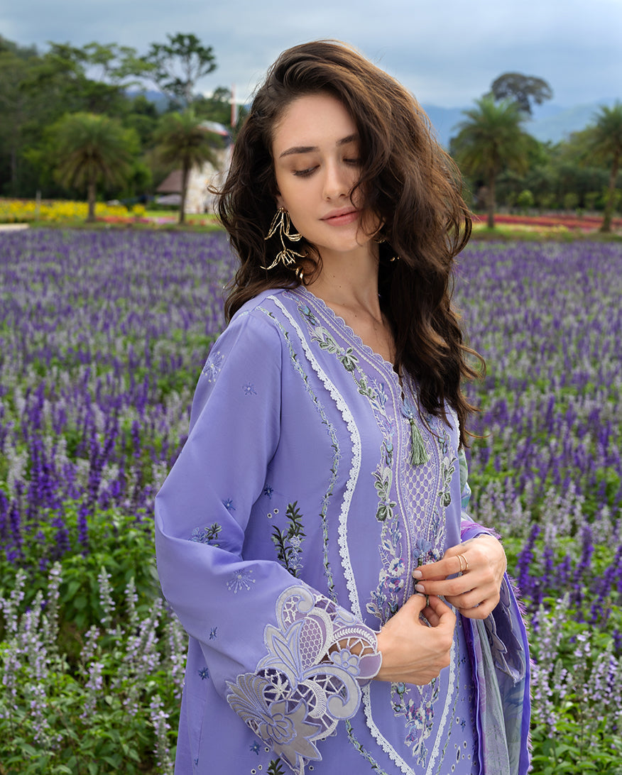 Secret Garden Hemline Lawn by Mushq 2026| Daisy Reverie Aangan | the Essence of Lawn & Chiffon