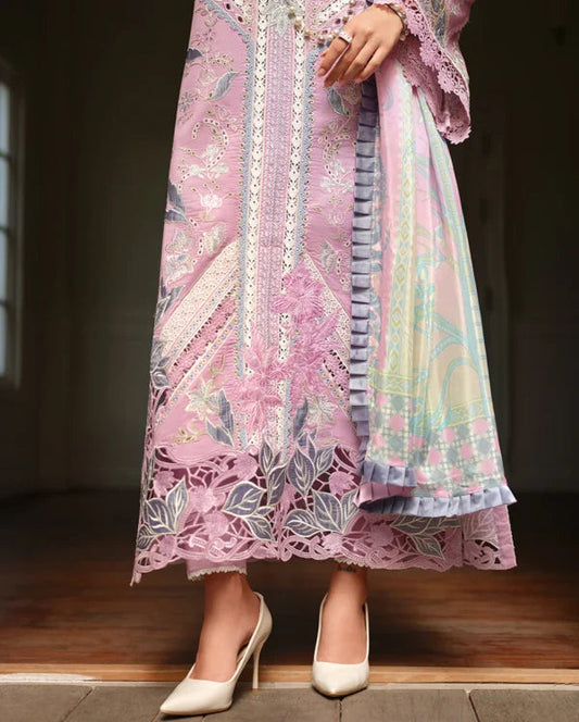 Mushq Amoi luxury lawn 2026= Endless Love Aangan | the Essence of Lawn & Chiffon