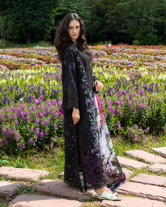 Secret Garden Hemline Lawn by Mushq 2026|  Garden Lullaby Aangan | the Essence of Lawn & Chiffon