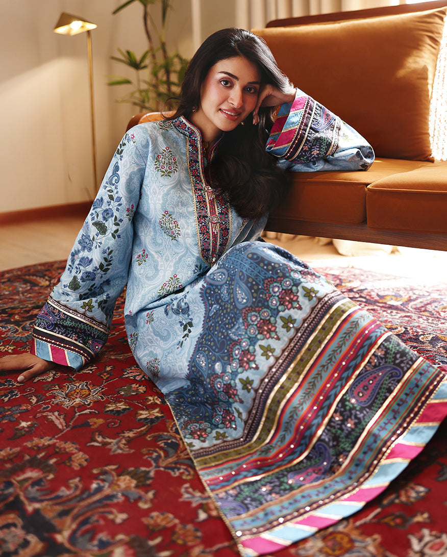 Mushq In my Element Blue - full styled look