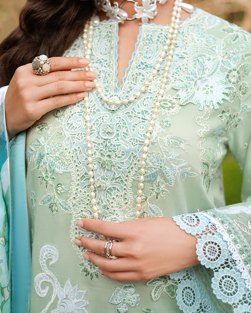 Mushq Amoi luxury lawn 2026=Love Escape Aangan | the Essence of Lawn & Chiffon