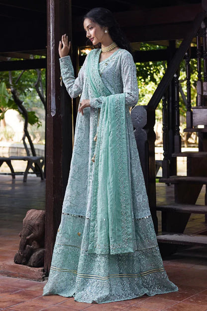 MUSHQ ROOHI’25 |janvi Aangan the essence of lawn & chiffon