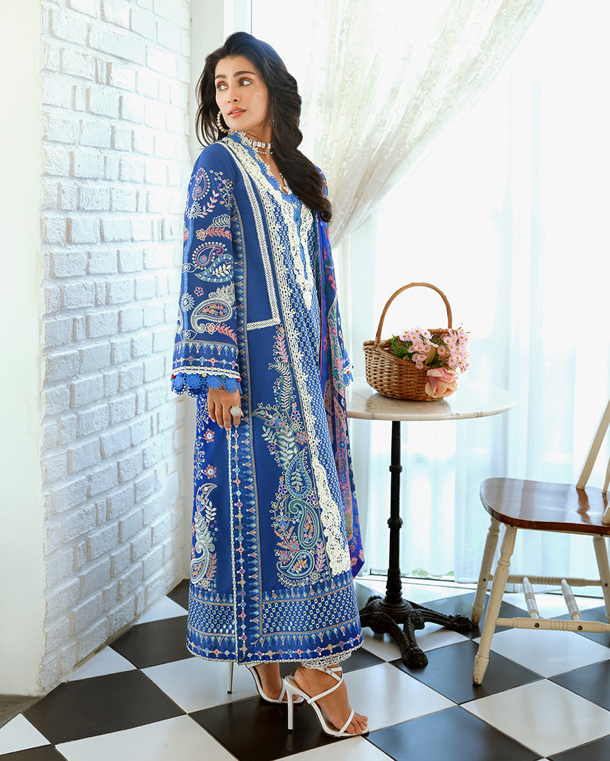 Mushq Amoi luxury lawn 2026= Moonlit Dreams Aangan | the Essence of Lawn & Chiffon