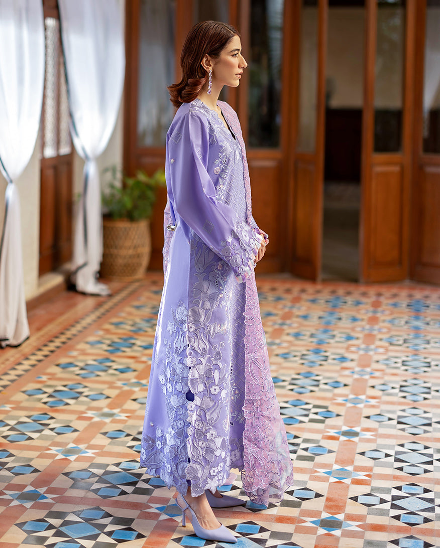 Mushq Astoria Festive Lawn '26-Noctelle Aangan the essence of lawn & chiffon