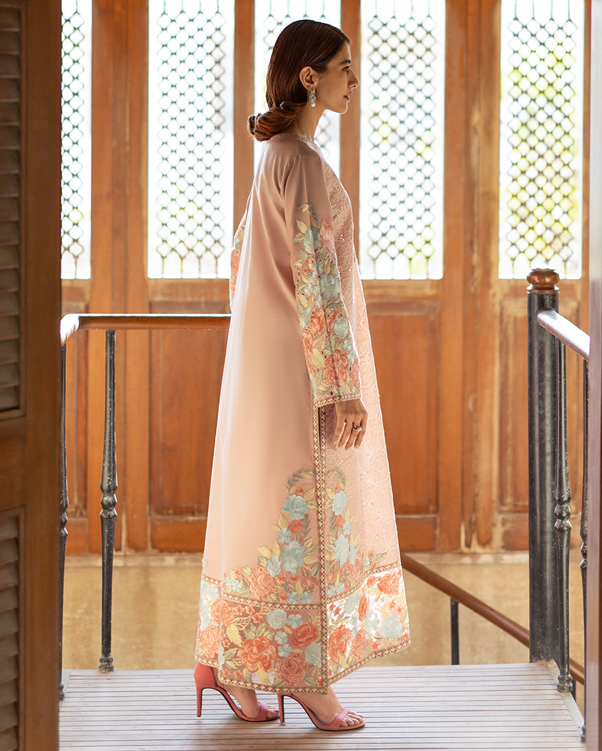 Mushq Astoria Festive Lawn '26-Norah Aangan the essence of lawn & chiffon