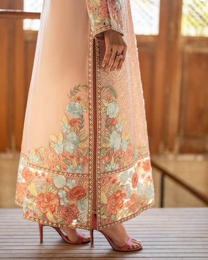 Mushq Astoria Festive Lawn '26-Norah Aangan the essence of lawn & chiffon