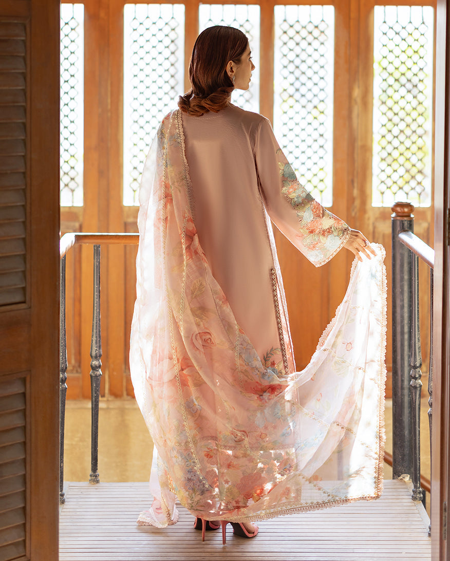 Mushq Astoria Festive Lawn '26-Norah Aangan the essence of lawn & chiffon