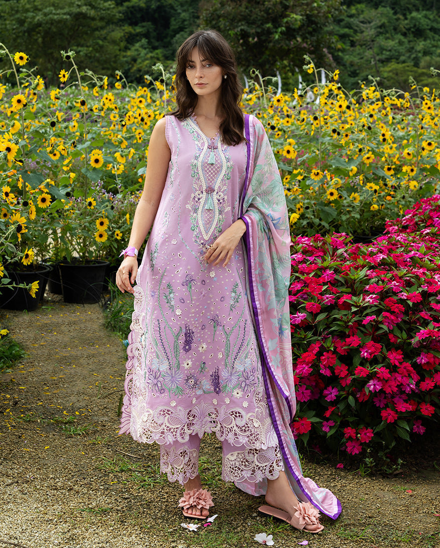 Secret Garden Hemline Lawn by Mushq 2026| Peony Glow Aangan | the Essence of Lawn & Chiffon