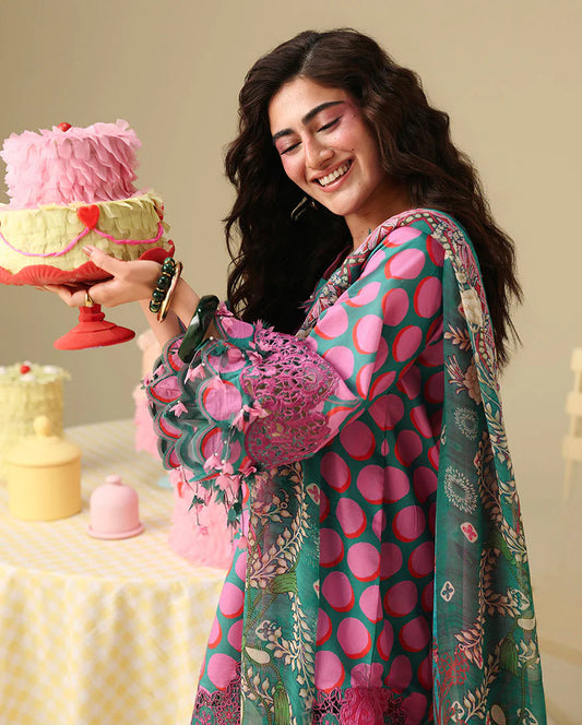 Mushq Soleil Prints Lawn 2026 || Petal Sonata Aangan