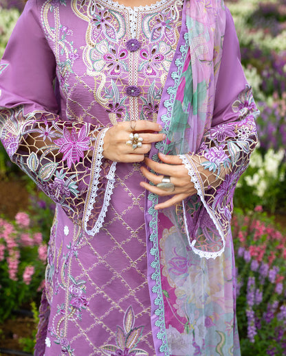 Secret Garden Hemline Lawn by Mushq 2026| Secret Thicket Aangan | the Essence of Lawn & Chiffon