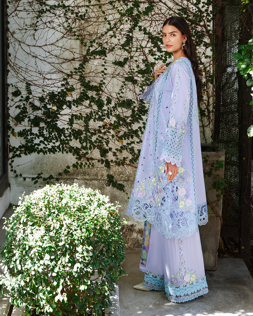 Mushq Amoi luxury lawn 2026= Sweet Confession Aangan | the Essence of Lawn & Chiffon