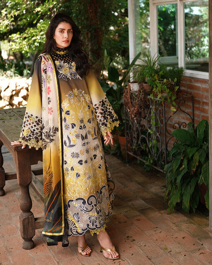 Mushq Amoi luxury lawn 2026= Timeless Charm Aangan | the Essence of Lawn & Chiffon