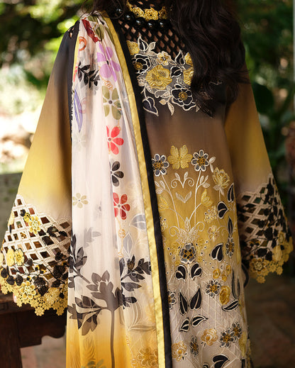 Mushq Amoi luxury lawn 2026= Timeless Charm Aangan | the Essence of Lawn & Chiffon