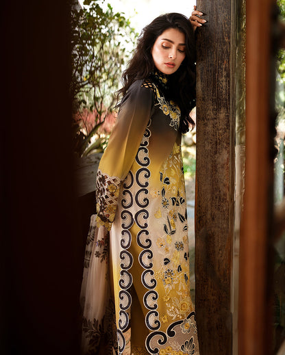 Mushq Amoi luxury lawn 2026= Timeless Charm Aangan | the Essence of Lawn & Chiffon