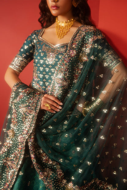 Afrozeh Divani Silk 2025-Afsar Aangan the essence of lawn & chiffon