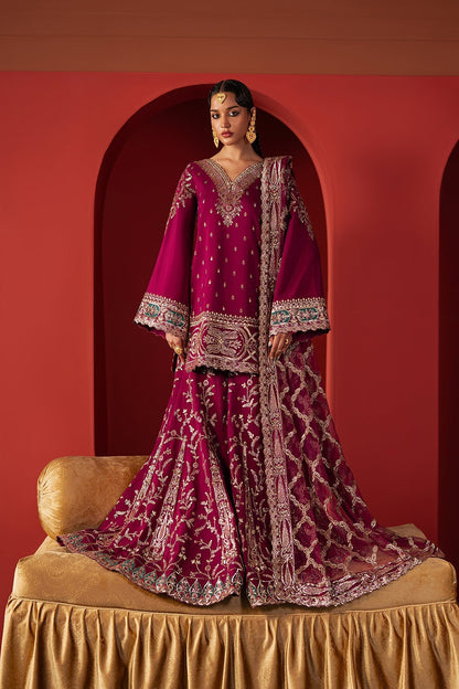 Afrozeh Divani Silk 2025-SHAMAL Aangan the essence of lawn & chiffon