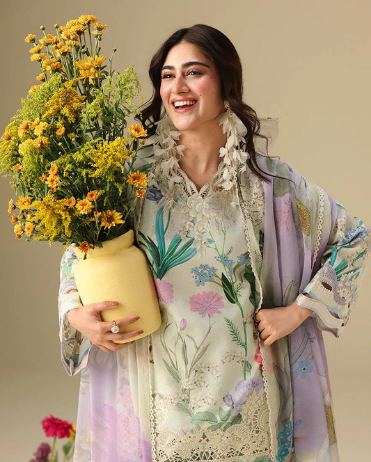 Mushq Soleil Prints Lawn 2026 || Vanilla Lush Aangan