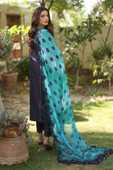 Charizma Combinations 2026 Lawn-CC6-1 Aangan the essence of lawn & chiffon
