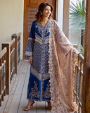 Mushq Astoria Festive Lawn '26-Zenith Aangan the essence of lawn & chiffon
