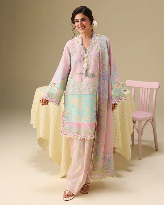 Mushq Soleil Prints Lawn 2026 || Honey Petal Aangan