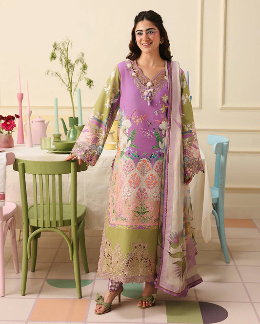 Mushq Soleil Prints Lawn 2026 || Lilac Whim Aangan