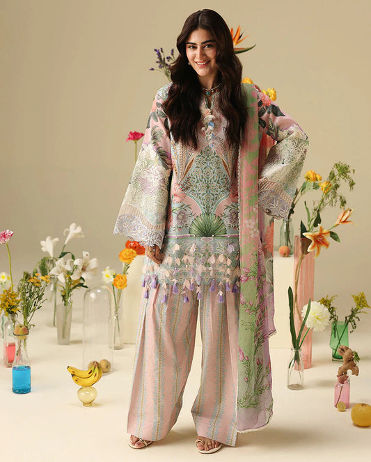 Mushq Soleil Prints Lawn 2026 || Moonlit Dolce Aangan